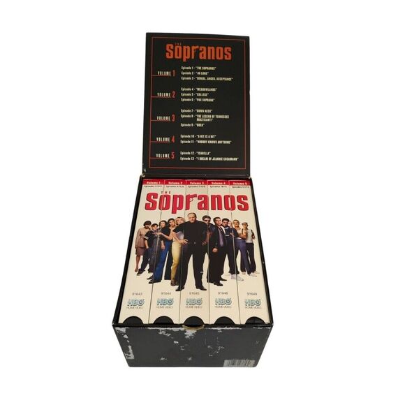THE SOPRANOS Complete 1st Season VHS Boxset, Preowned - Picture 2 of 10
